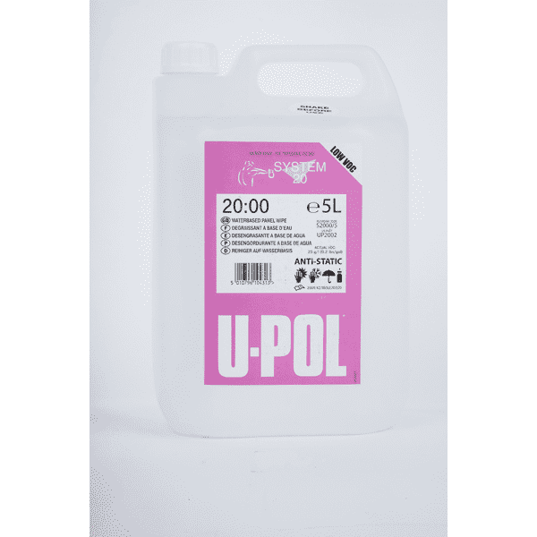 U-Pol Pre-Clean Silicone Remover Degreaser Water Based Panelwipe Slow