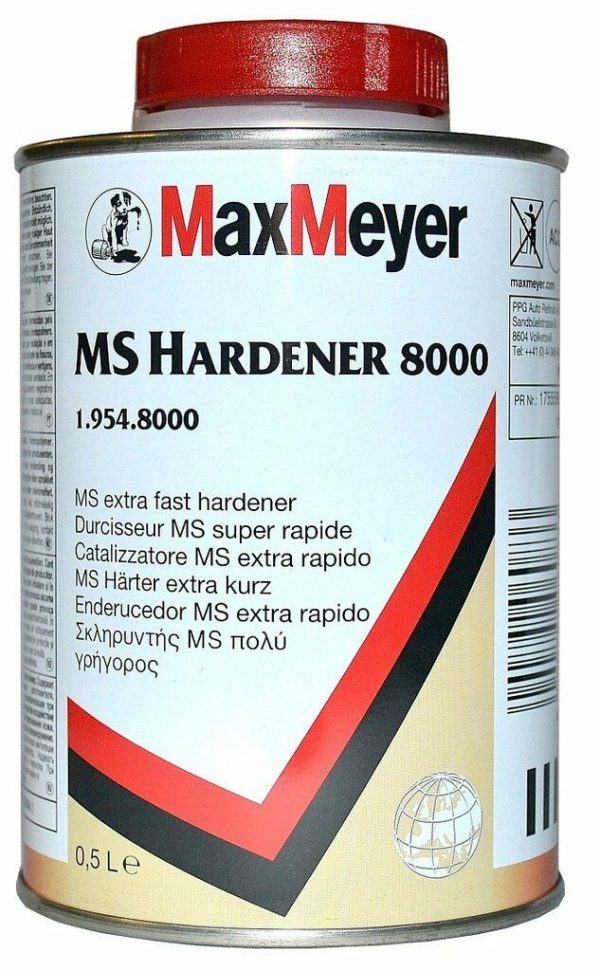 MS Extra Fast Hardener 8000 - 500ml