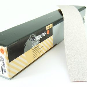 Indasa Plusline Rhynogrip Velcro Abrasive Plain Strips P180 70 x 420mm - No Holes--180 grit - Box of 50