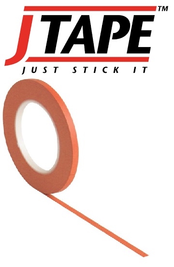 JTape Orange Fine Line Tape 12mm x 55m