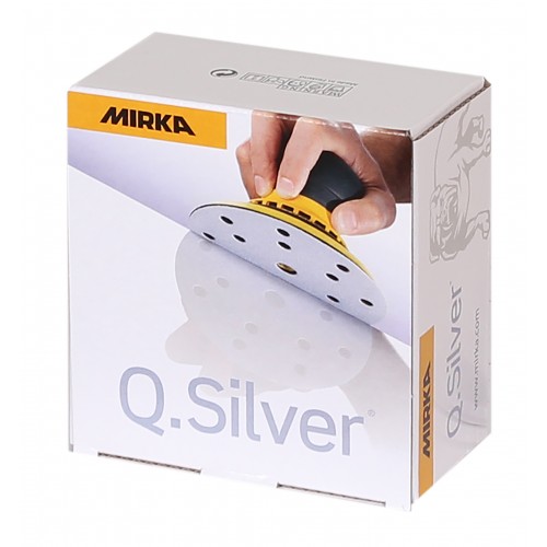 Mirka Q Silver 77mm 1000 Grit Disc's (50)