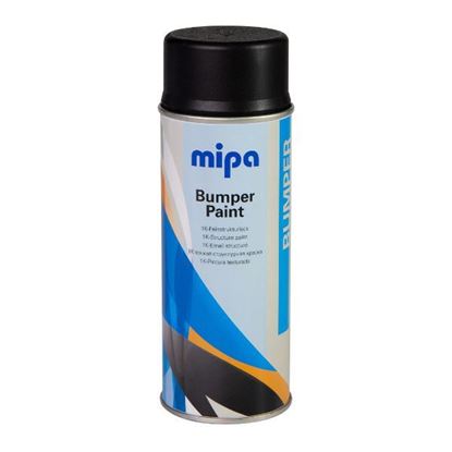 Mipa Black Bumper paint Texture 400ml