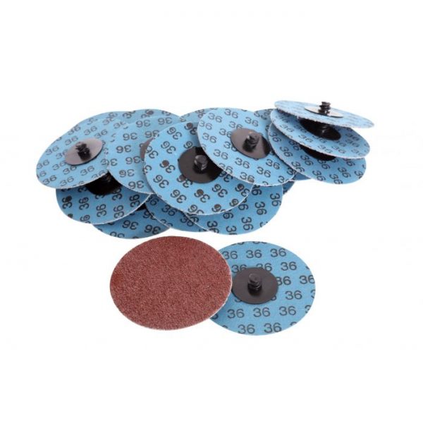 Fast mover Abrasive Disc with Roll On P40 Grit 75mm