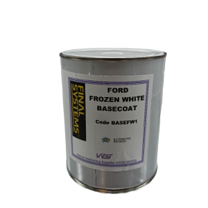 tin of frozen white basecoat