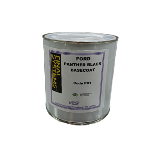 tin of black basecoat