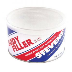 Stevens Body Filler No 2 with Clear Hardener 2Kg