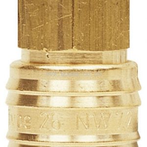 KES Female Brass high Flow Coupling
