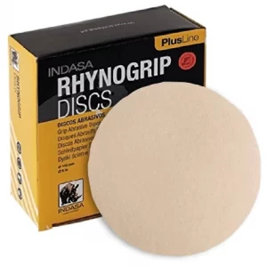 Indasa 125mm 180 Grit Rhynogrip Plus Line No Holes Box of 50 Discs