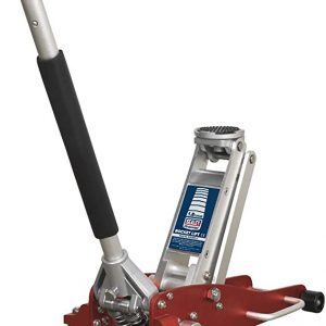 Sealey 1.5tonne Aluminium Low Entry Trolley Jack with Rocket Lift