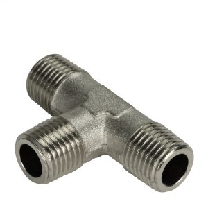 KES 1/4" BSP Male Equal T-Piece Threaded Connector