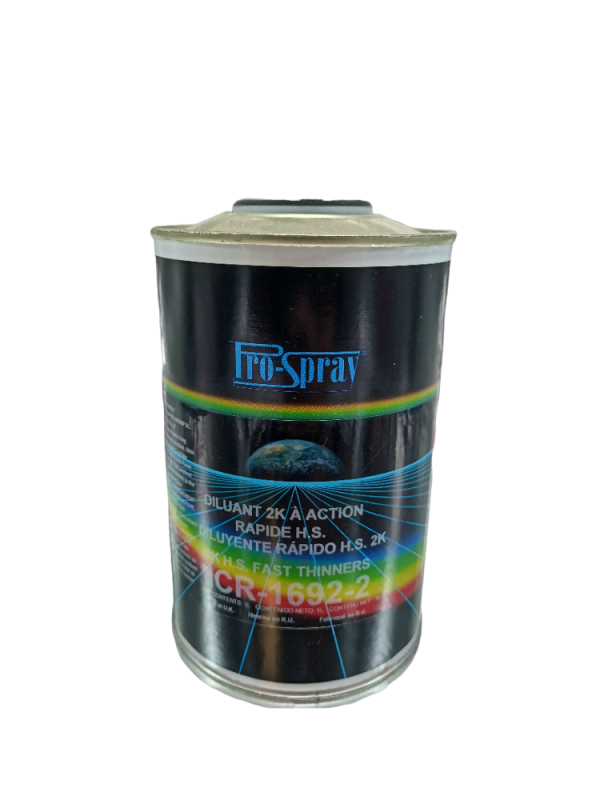 tin of fast thinners