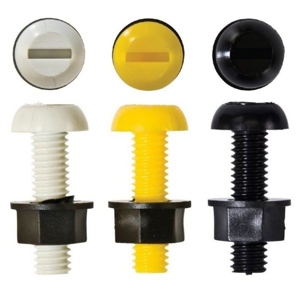 number plate fasteners