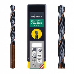 Alpen 'Sprint Master' HSS Jobber Twist Drills - Metric 5mm Pack of 10