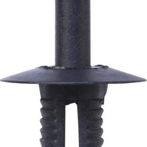 black push rivets