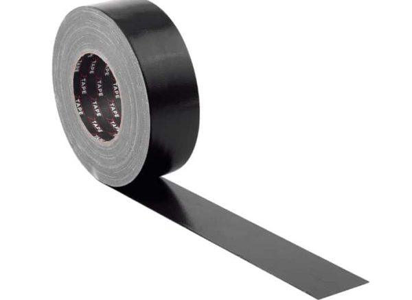 roll of black masking tape