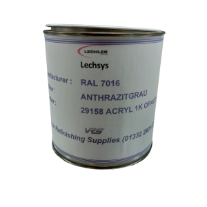 tin of 1 litre lechsys acryl