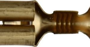Non Insulated Terminals Push on Females 6.3mm Brass