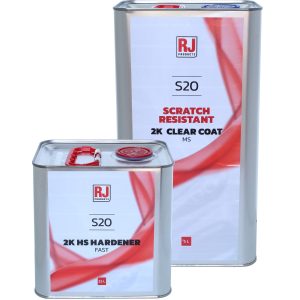 RJ Products S20 Clearcoat kit with fast hardener
