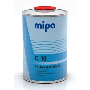 Mipa C10 Ready to Use 1K acrylic clearcoat Lacquer 1Ltr