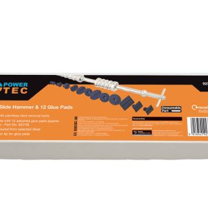 Power-TEC 92376 PDR Slide Hammer & 12 Glue Pads
