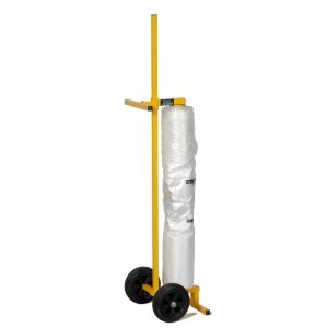 FMT Masking film mobile dispenser. 1400mm high. Width adjustable