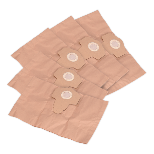 Sealey Dust Collection Bags For PC200 Series pack of 5